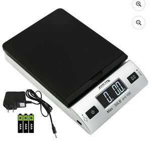 Accuteck All-In-One Series W-8250-50BS A-PT 50 Digital with AC Adapter (Silver)